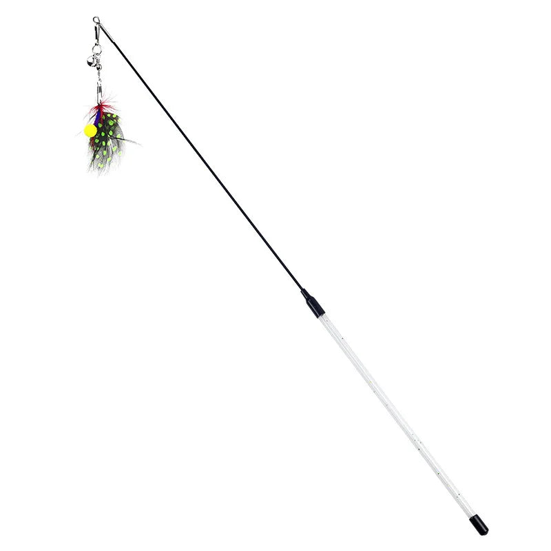 Feather Bug Cat Wand Toy