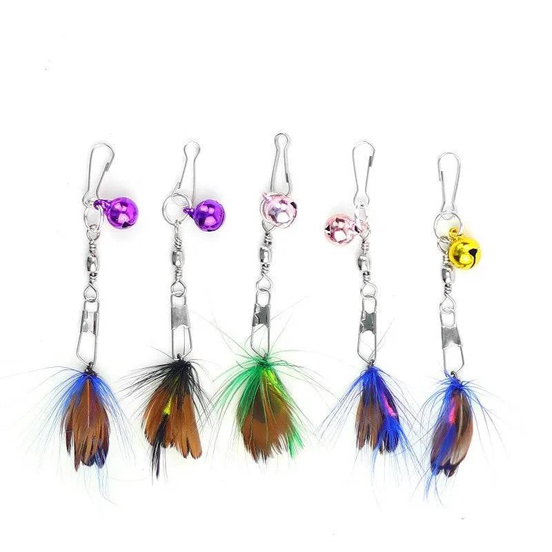 Feather Bug Cat Wand Toy