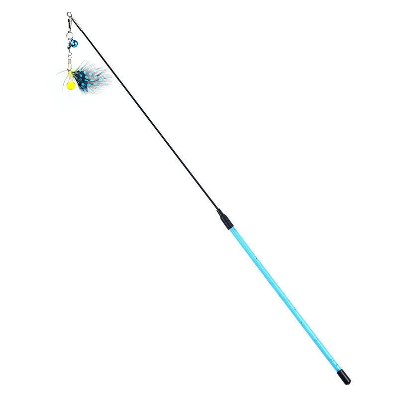Feather Bug Cat Wand Toy